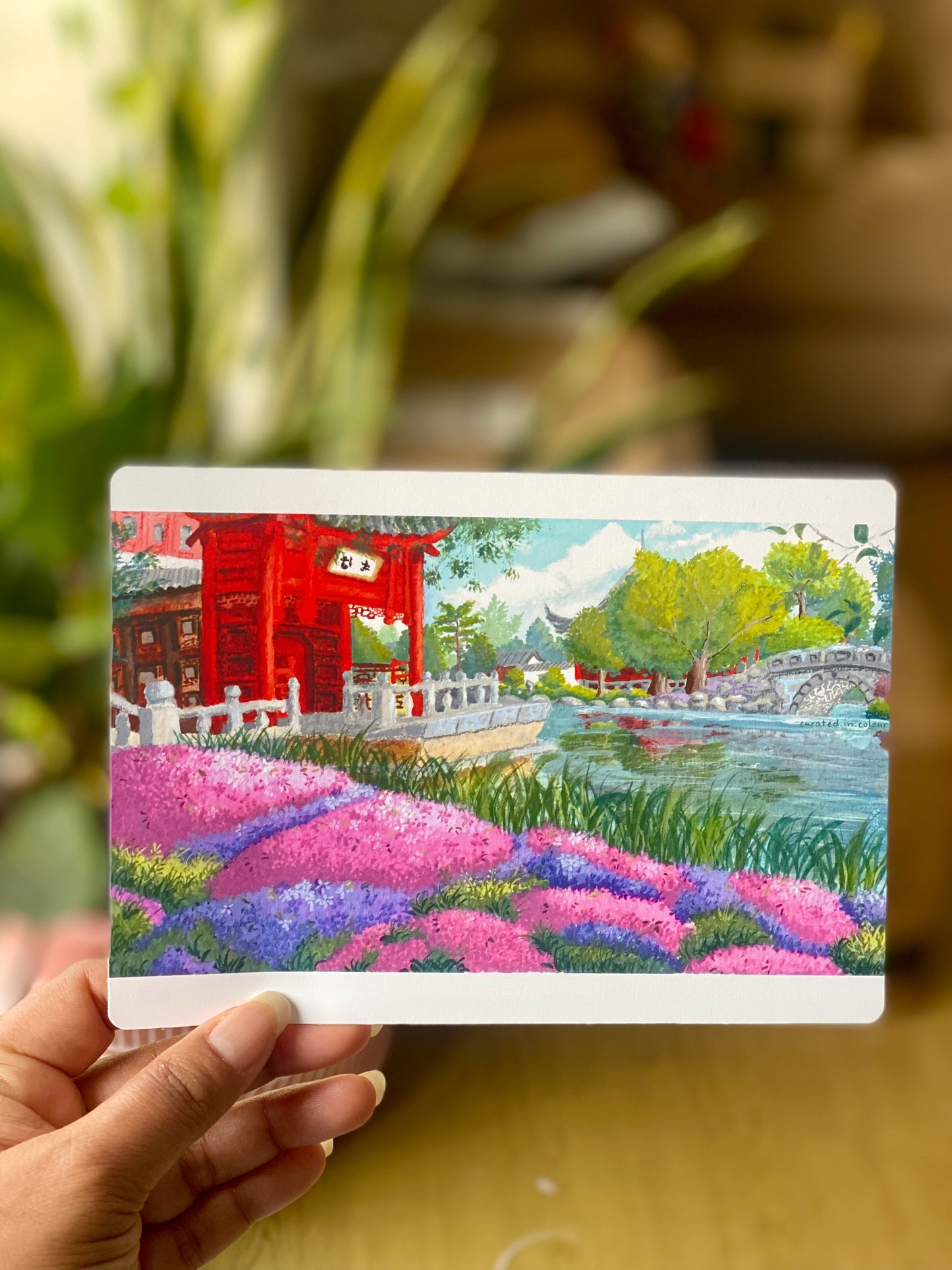 Dreamy Chinese Garden Art Print