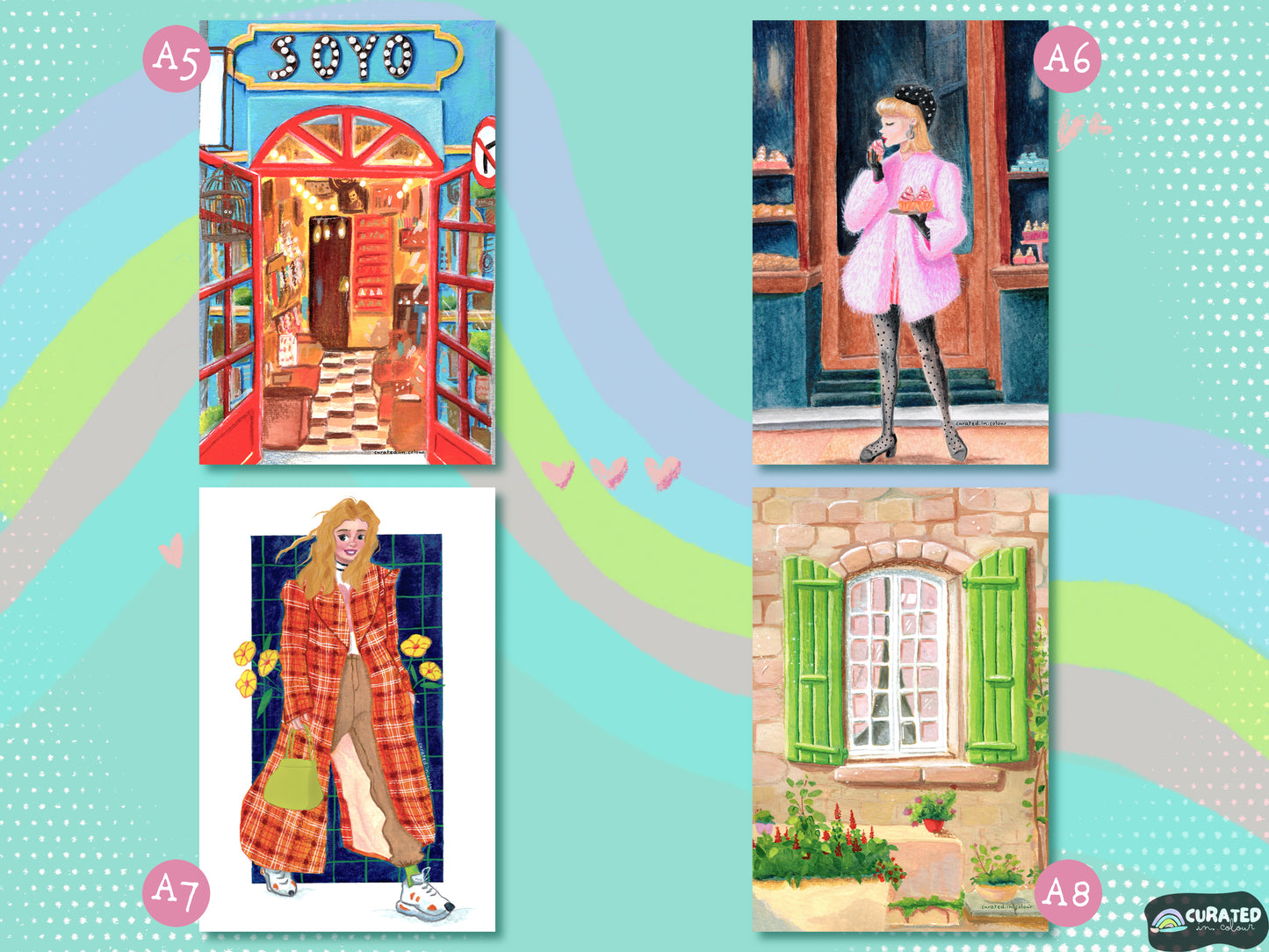 Mix & Match | Pack of 3 | 4X6, 5X7 Art Prints | Build your own Bundle (BYOB)