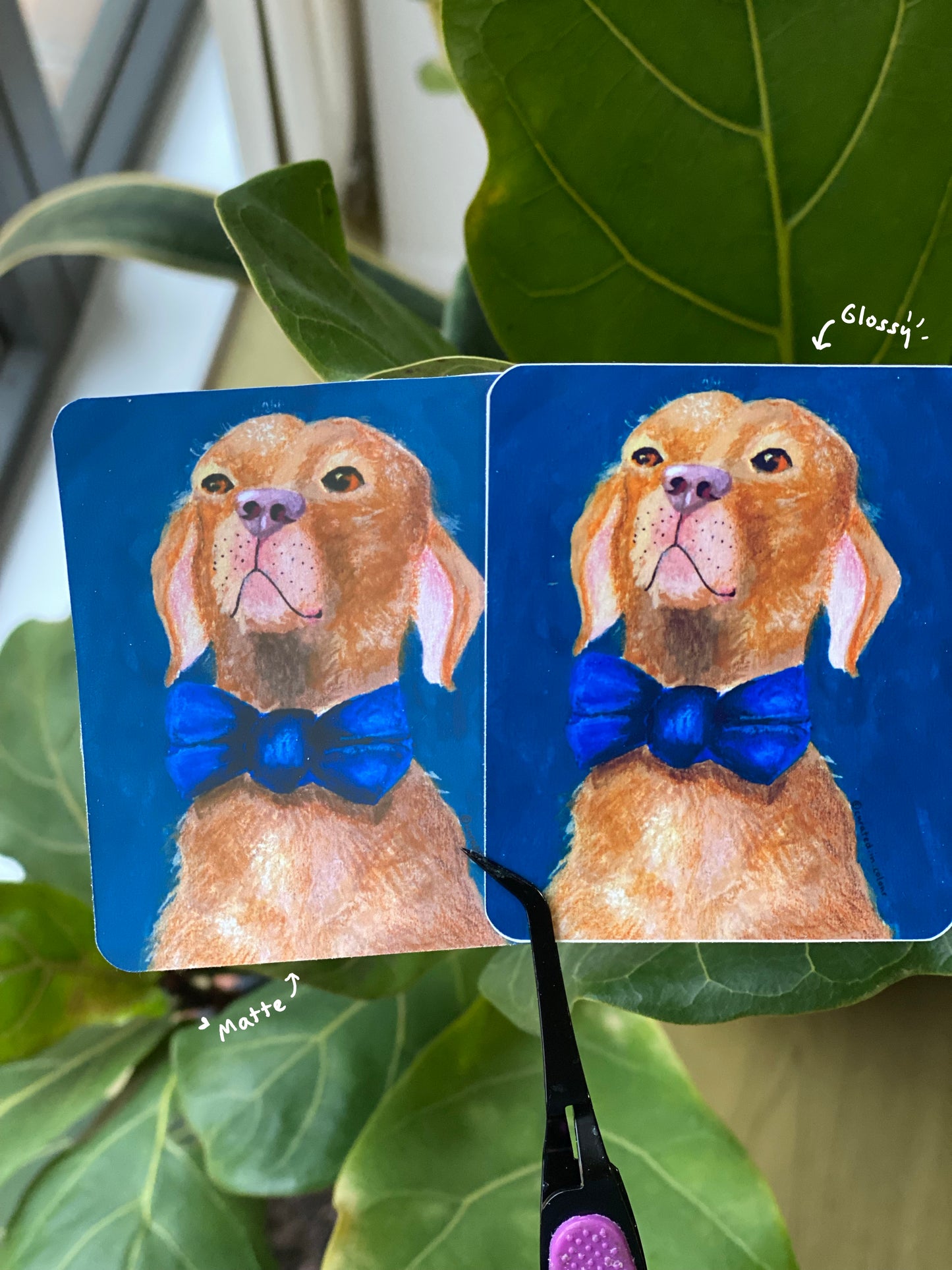 Sir Barks-A-Lot Sticker, Puppy in a Bow Tie Vinyl Sticker, Cute Dog Sticker