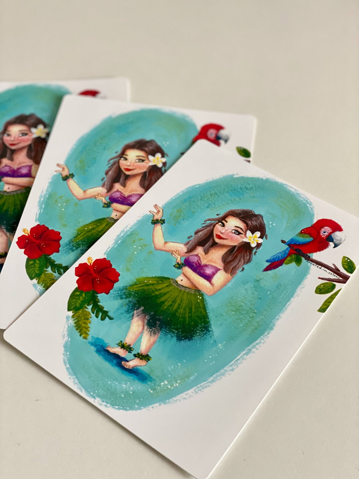 Mohala - The Hula Dancer Art Print
