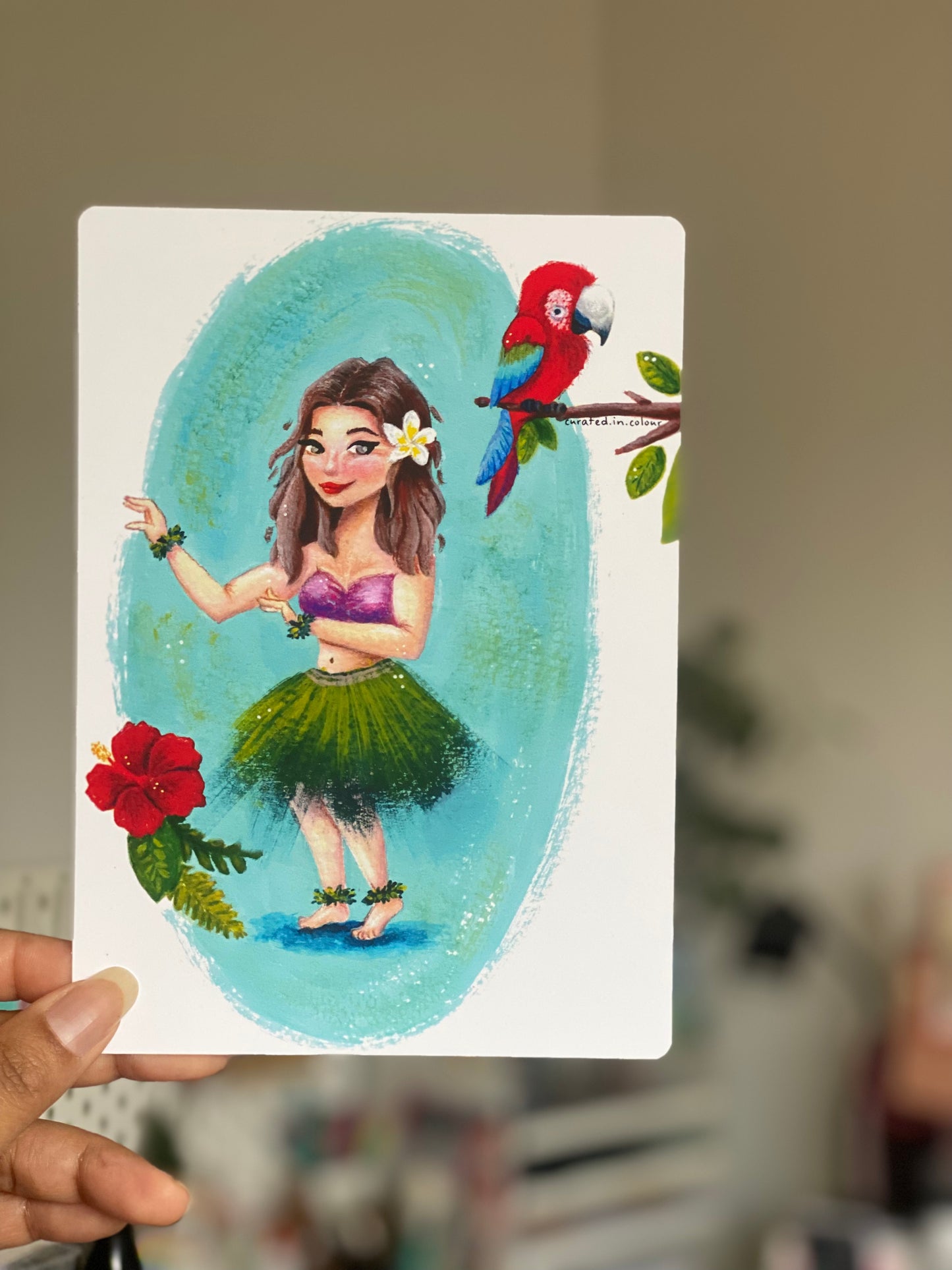 Mohala - The Hula Dancer Art Print