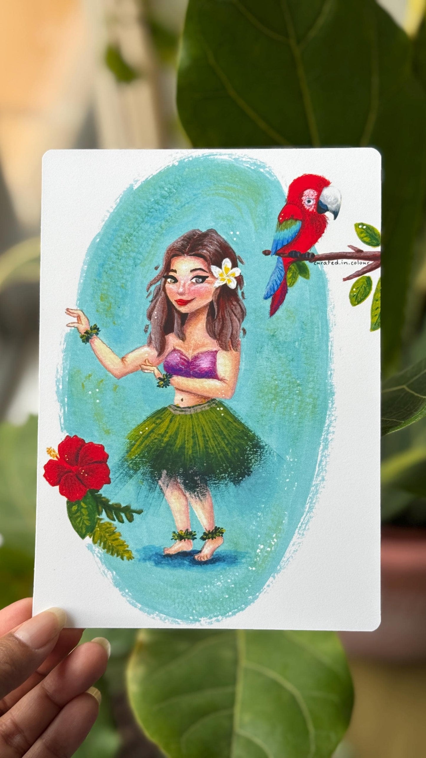 Mohala - The Hula Dancer Art Print