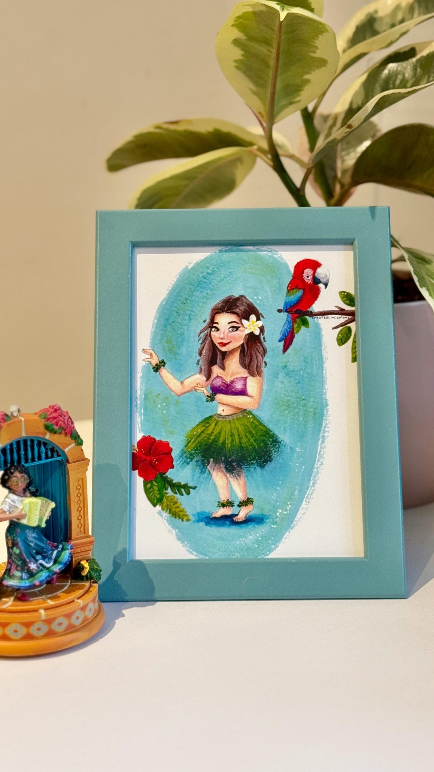 Mohala - The Hula Dancer Art Print