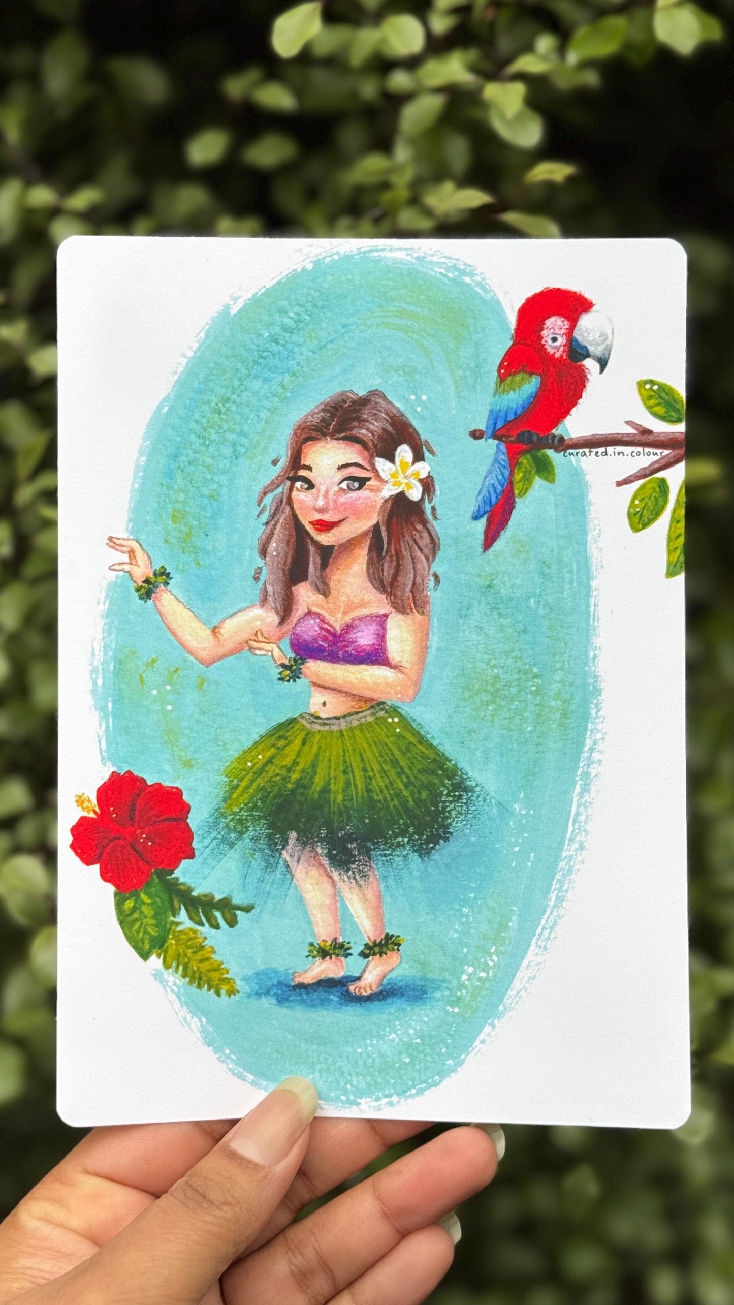 Mohala - The Hula Dancer Art Print