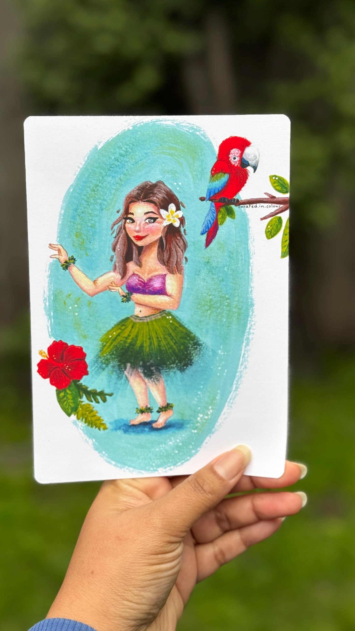 Mohala - The Hula Dancer Art Print